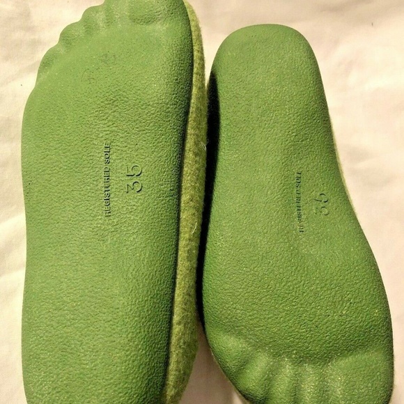 Flexus Spring Step Green Wildflower Slipper / Clog - Picture 3 of 5